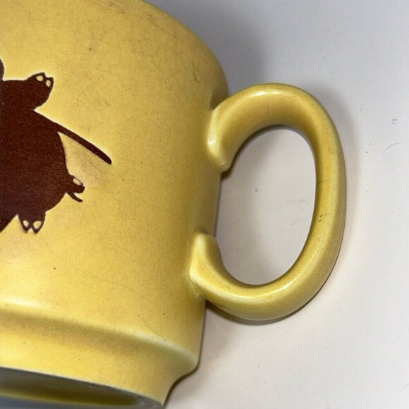 VTG Royal Alma Ironstone PIG OWL KITTY TURKEY COFFEE MUG England - Picture 5 of 7